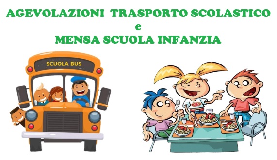 agevolazioni servizi scolastici mensa e trasporto